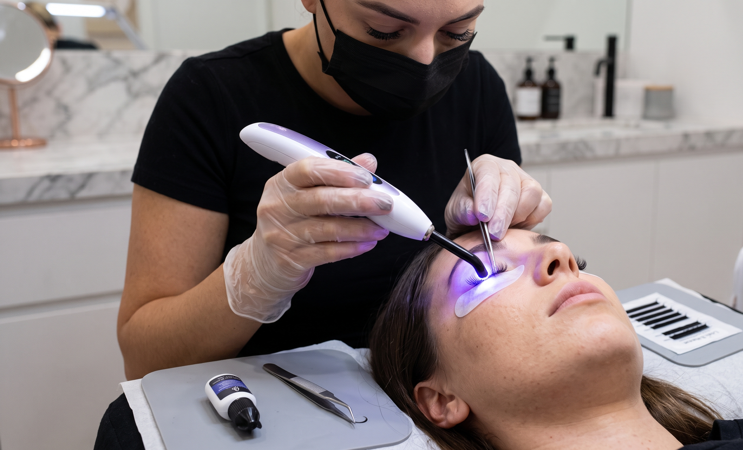 LED Lash Extensions South West Sydney: Advanced LED-Cured Lashes for Modern Beauty