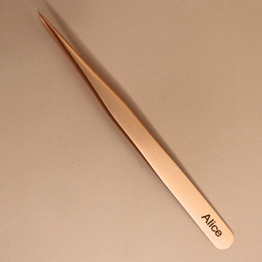 LBA Rose Gold Alice Tweezers