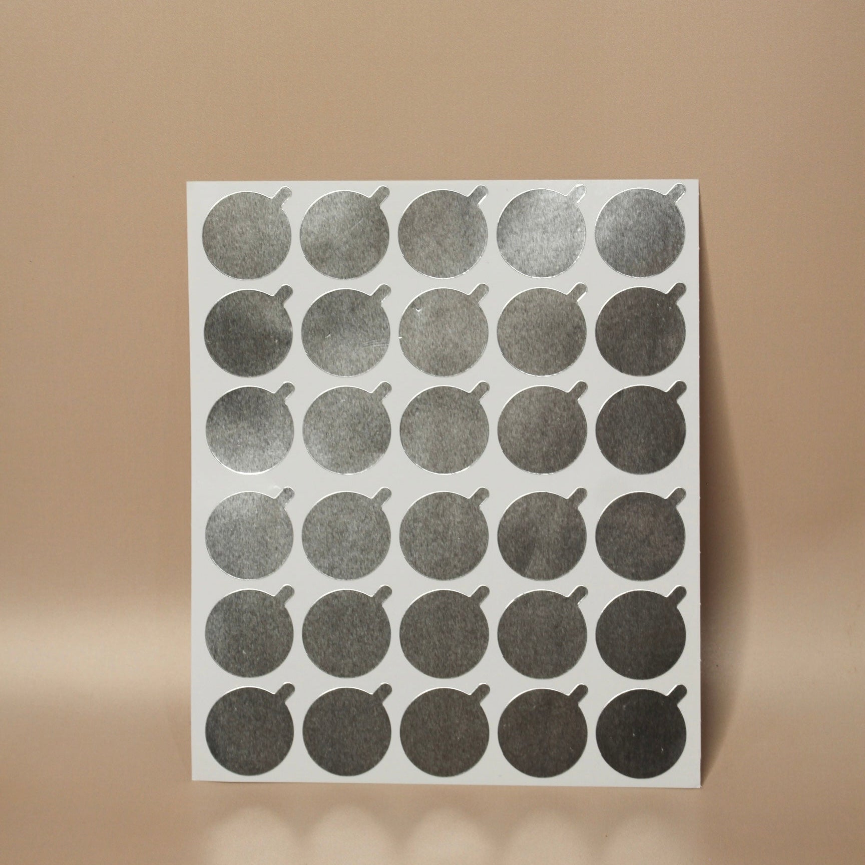 Disposable Glue Foil Stickers - Pack of 4