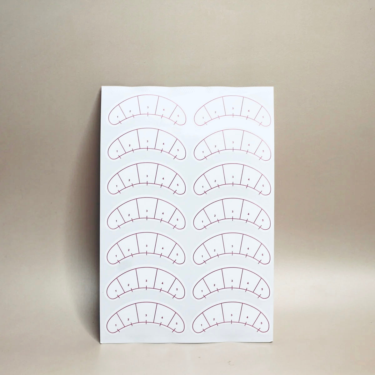 Lash Mapping Stickers