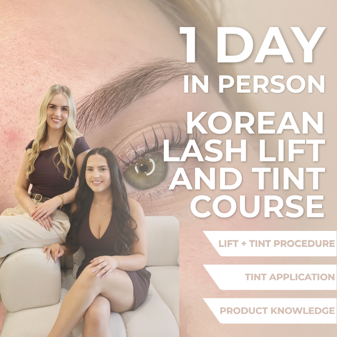 Korean Eyelash Lift and Tint Course