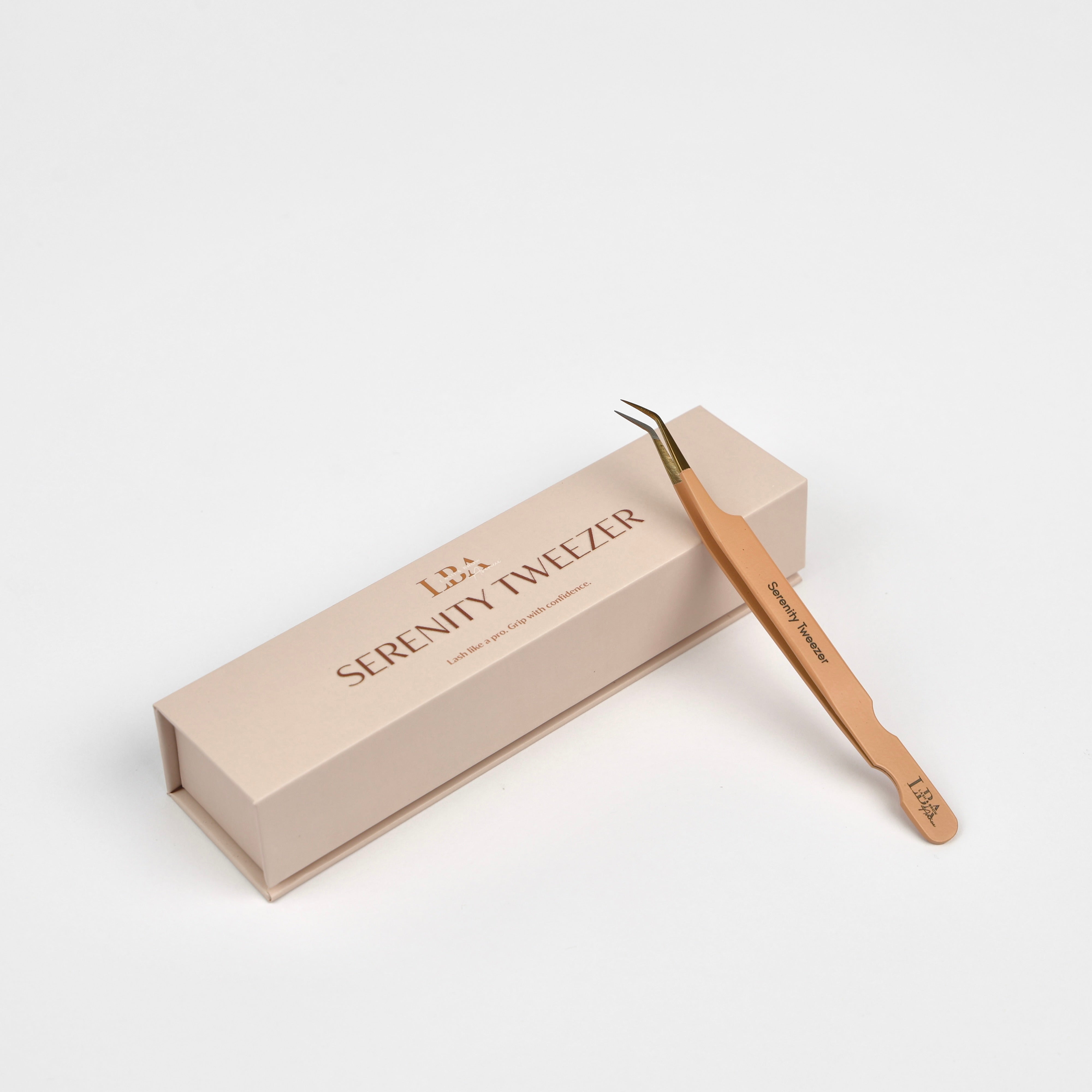 Fibre Tip Lash Tweezer - Serenity