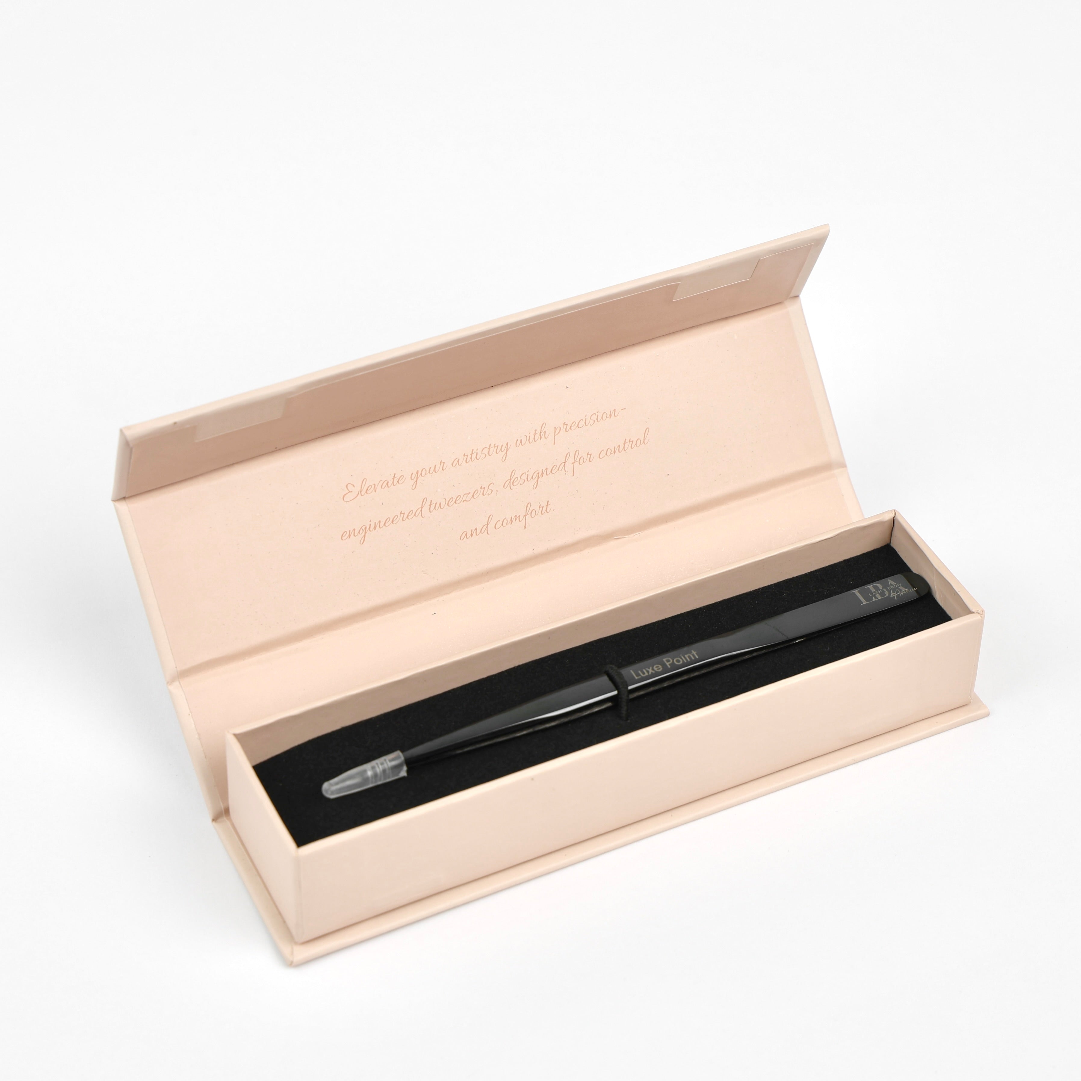 Fibre Tip Lash Tweezer - Luxe Point