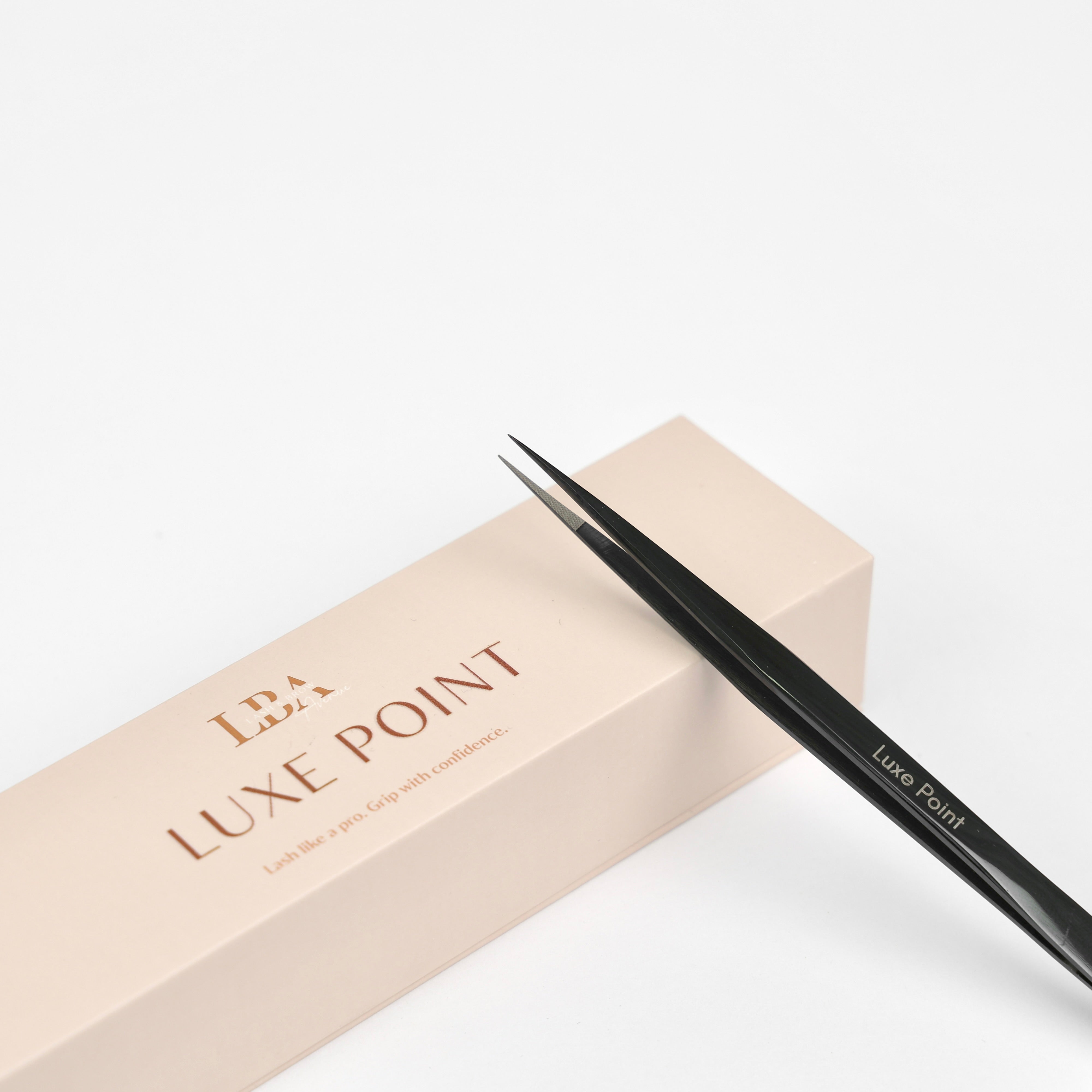 Fibre Tip Lash Tweezer - Luxe Point