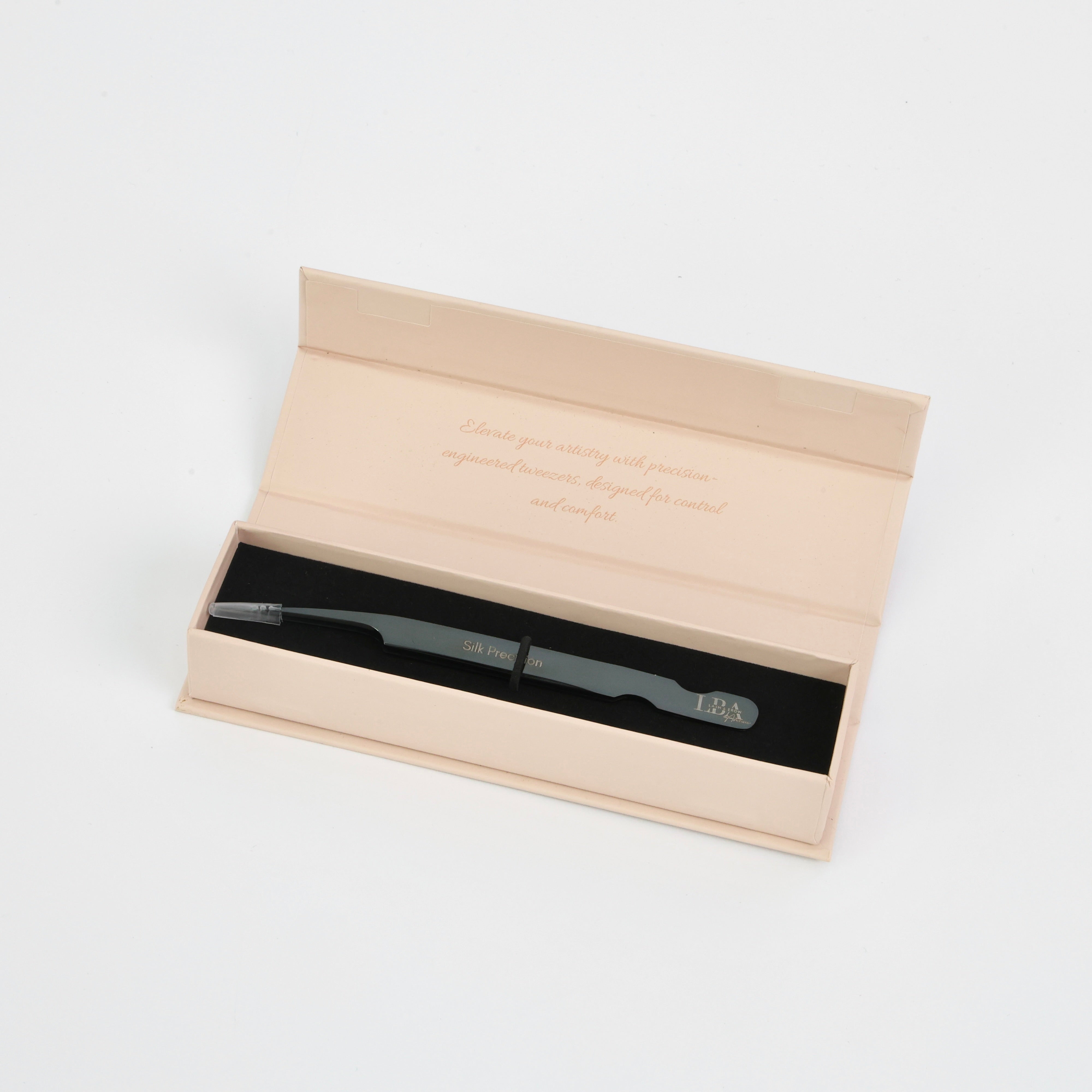 Fibre Tip Lash Tweezers - Silk Precision