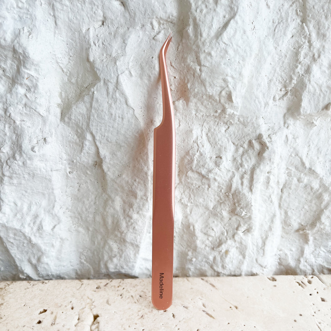 LBA Rose Gold Madeline Tweezers