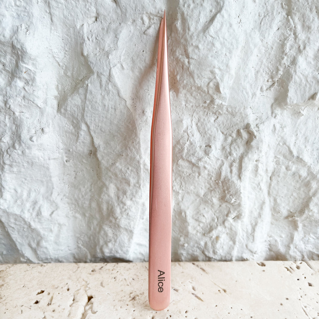 LBA Rose Gold Alice Tweezers