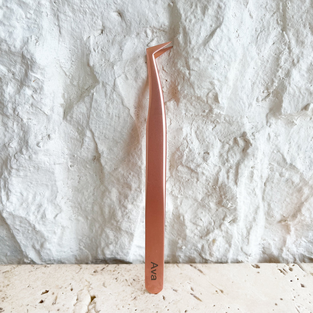 LBA Rose Gold Ava Tweezers