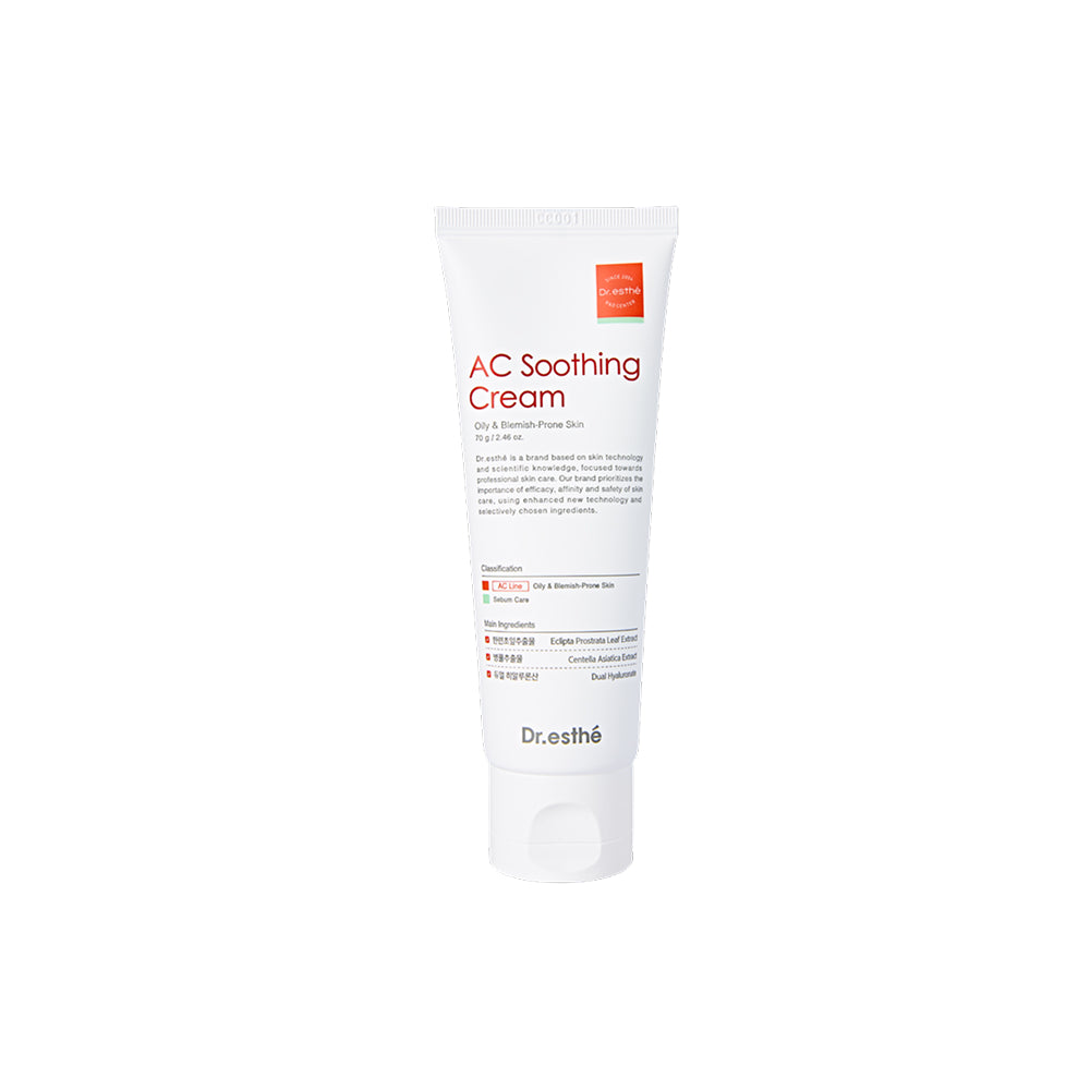 Dr. Esthé AC Soothing Cream | Acne & Sensitive Skin Moisturiser