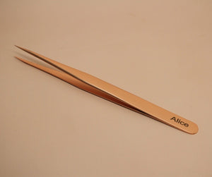 LBA Rose Gold Alice Tweezers