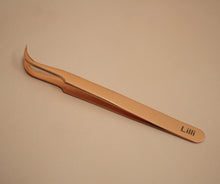 Load image into Gallery viewer, LBA Rose Gold Lilli Tweezers
