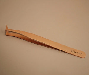 LBA Rose Gold Harper Tweezers