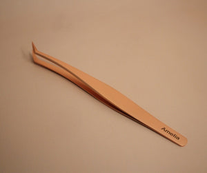 LBA Rose Gold Amelia Tweezers