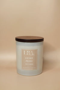 LBA Lychee Peony Soy Candle