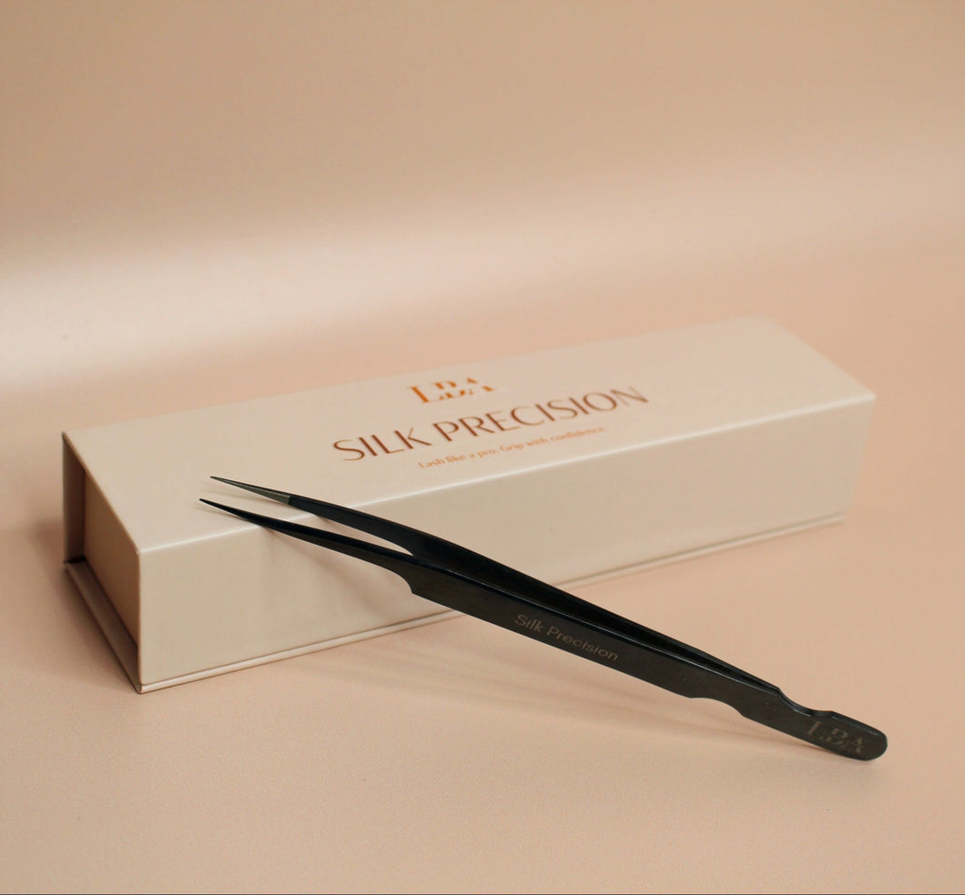 Fibre Tip Lash Tweezers - Silk Precision