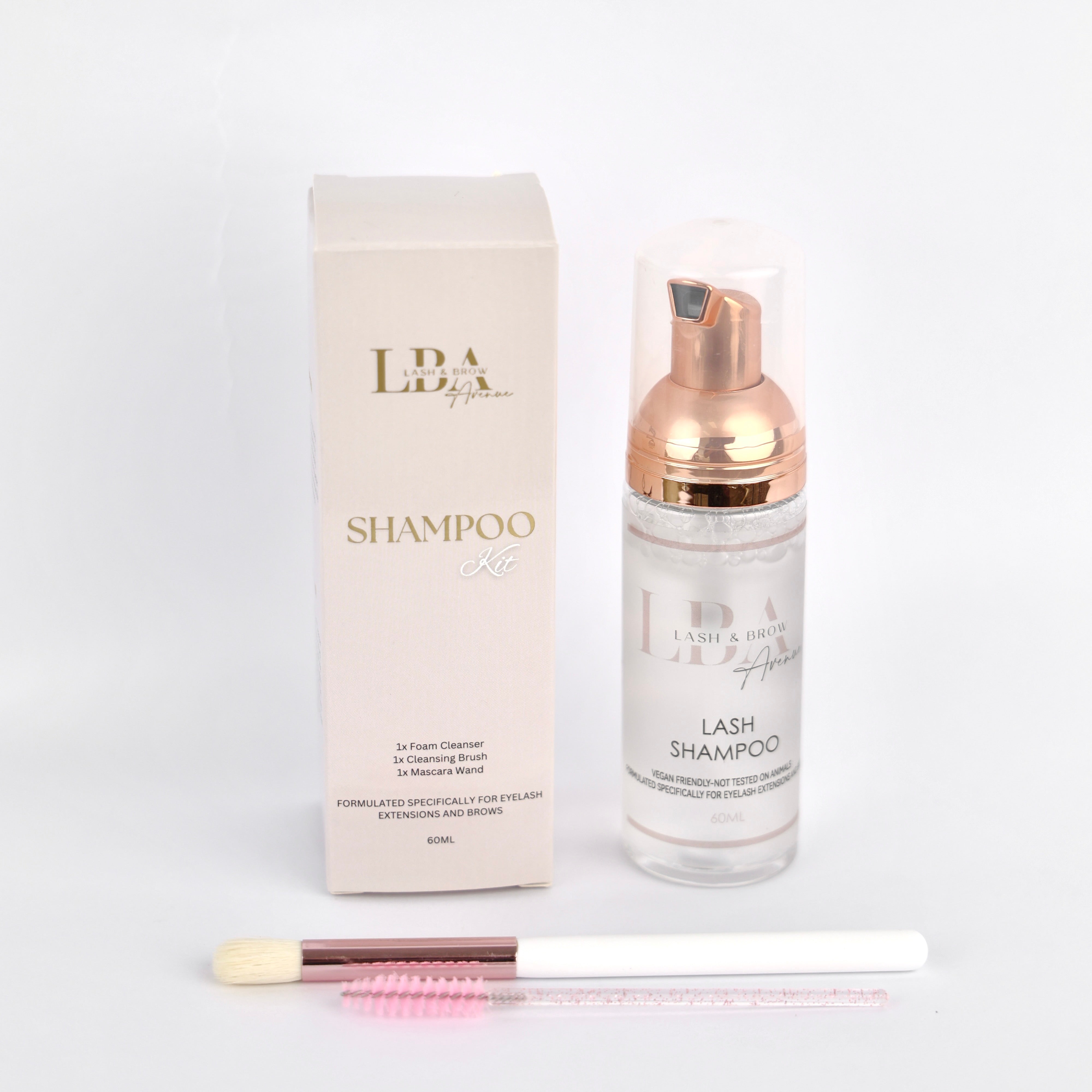LBA Lash Shampoo Kit