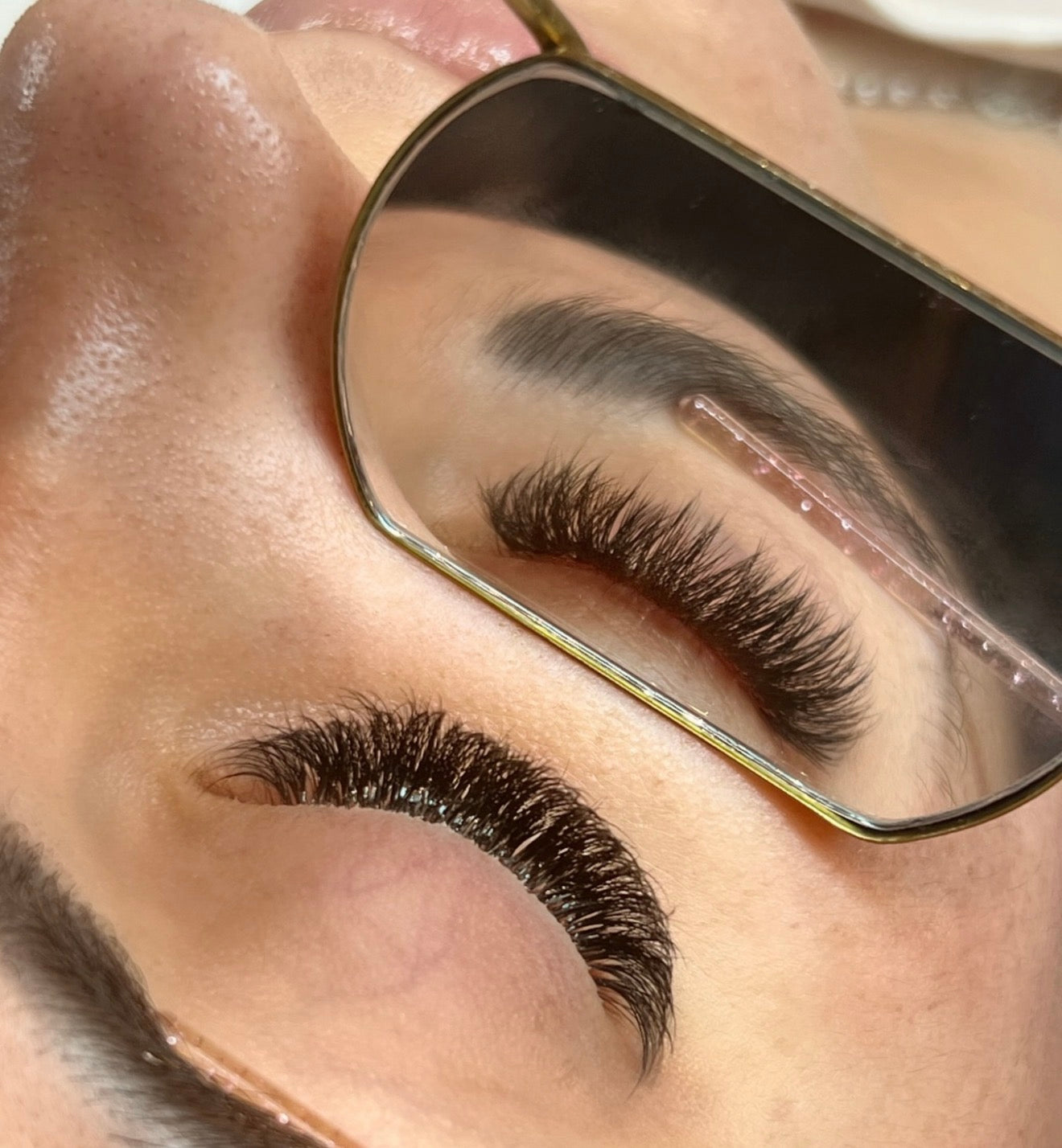 Large Square Lash Mirror