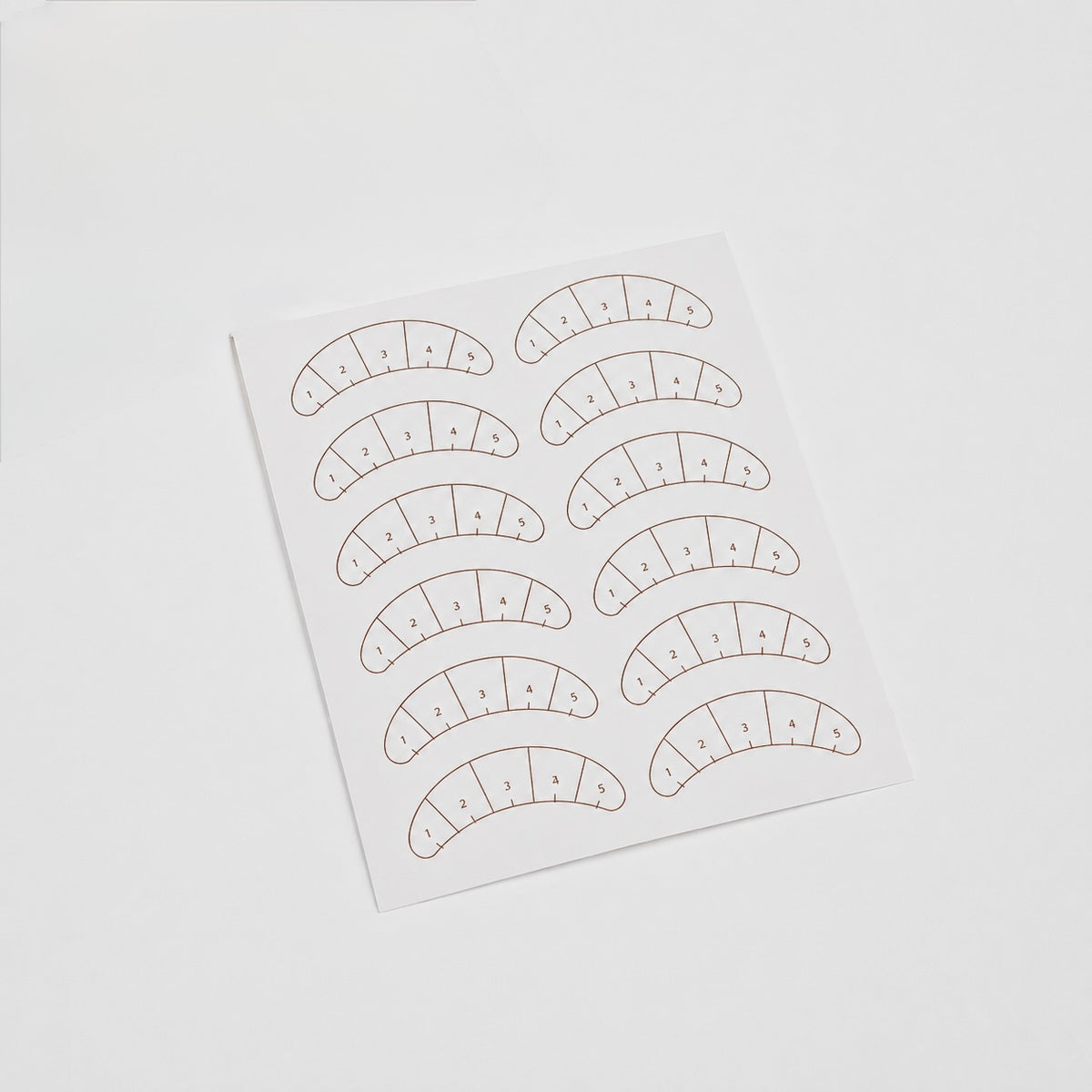 Lash Mapping Stickers - 70 pairs