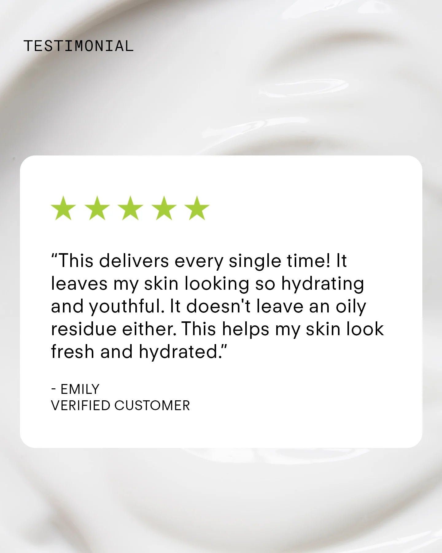 Light Hydrating Moisturiser | Daily Moisturiser for Oily Skin