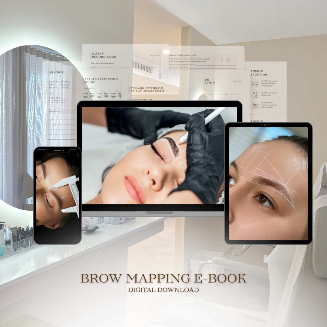 Professional Brow Mapping Guide