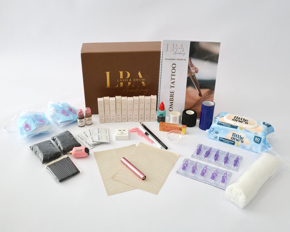 Professional Cosmetic Tattoo Ombré Brows Starter Training Kit
