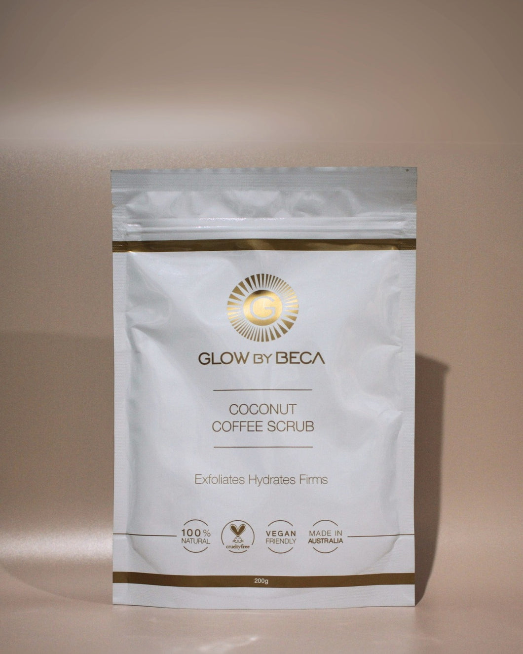 Glow By Becca Coconut Coffee Scrub