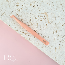 Load image into Gallery viewer, LBA Rose Gold Harper Tweezers
