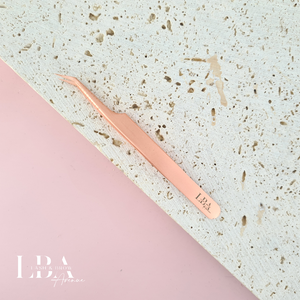 LBA Rose Gold Madeline Tweezers