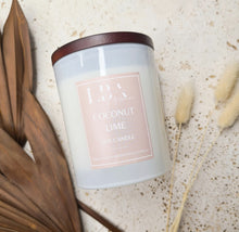 Load image into Gallery viewer, LBA Coconut Lime Soy Candle
