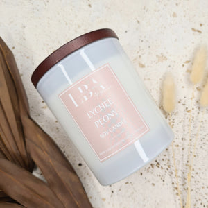 LBA Lychee Peony Soy Candle